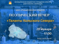 Поэтический вечер. 20.01.2018 г.