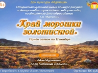 Конкурс "Край морошки золотистой".